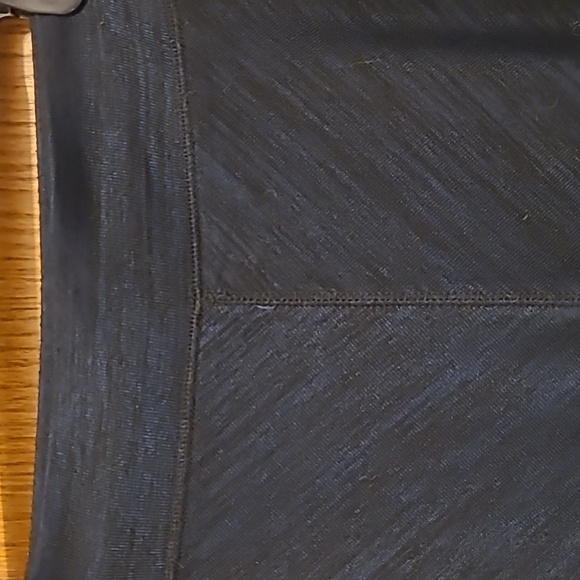 🍒2 for $12🍒 George blue and black mottled floor length skirt size large - Picture 2 of 3